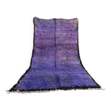 Blue Moroccan carpet - 190 x 350 cm