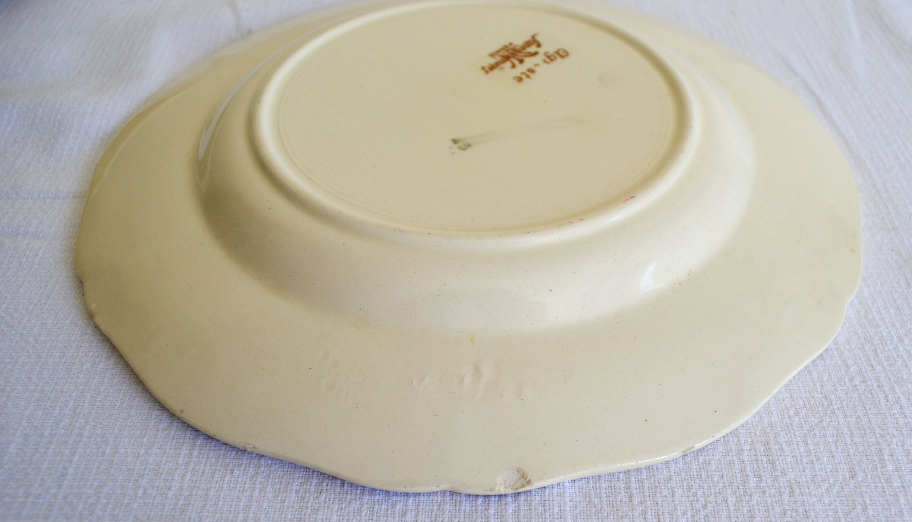 3 dessert plates Agreste de Sarreguemines