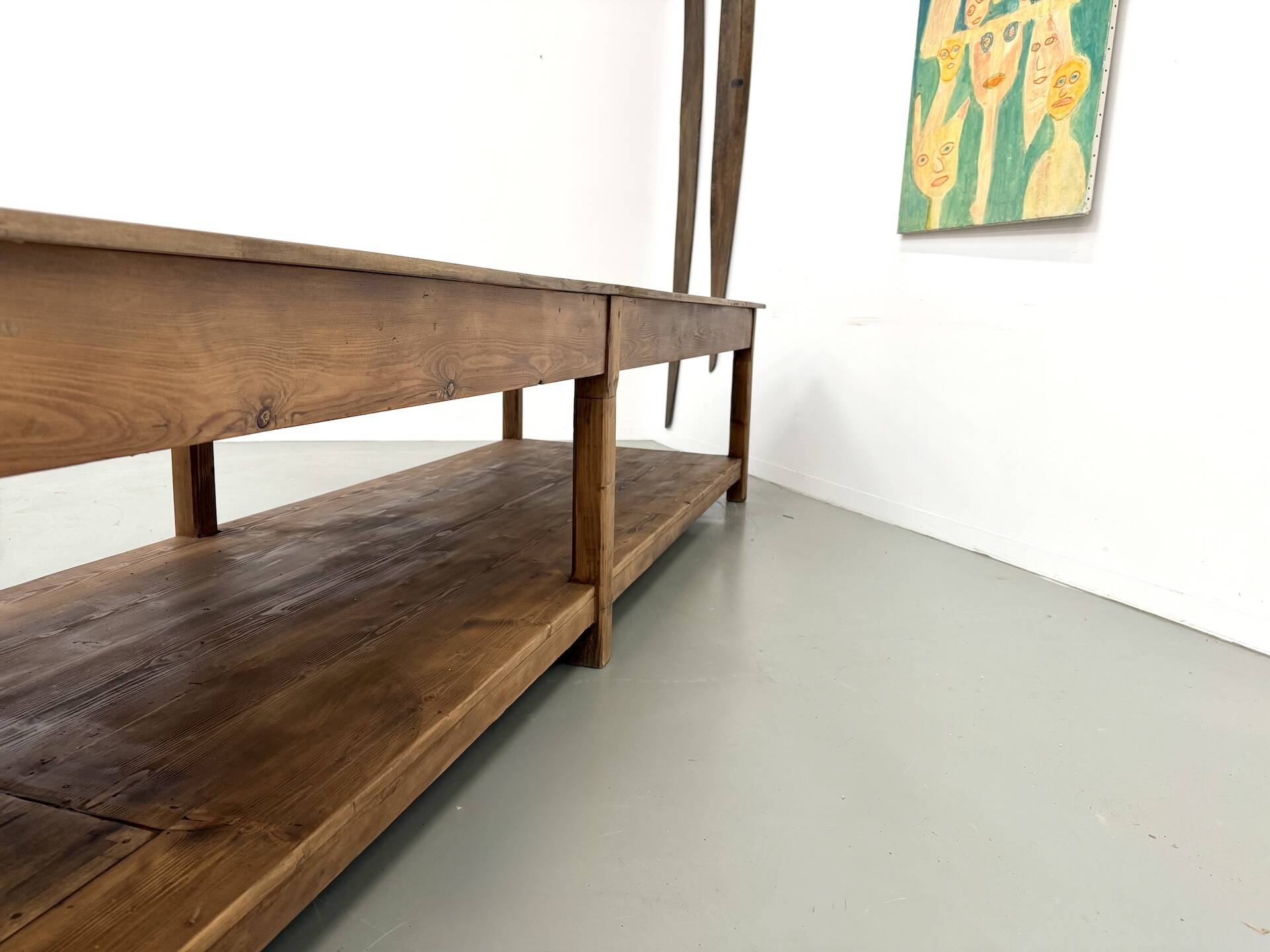 XXL draper's table from the 1950s