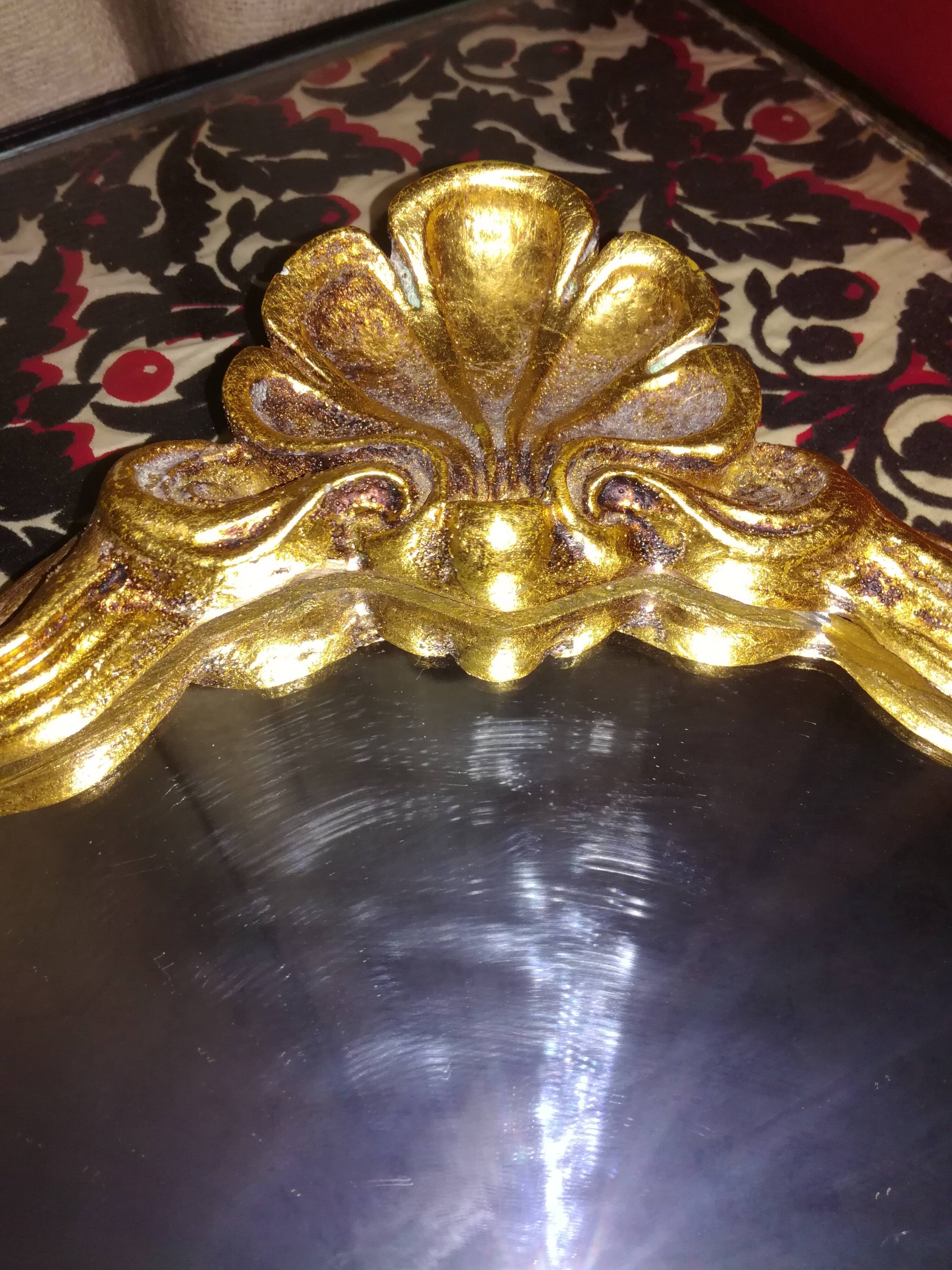 Retro gold mirror 33x50cm