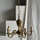 Classic 5-light gold chandelier