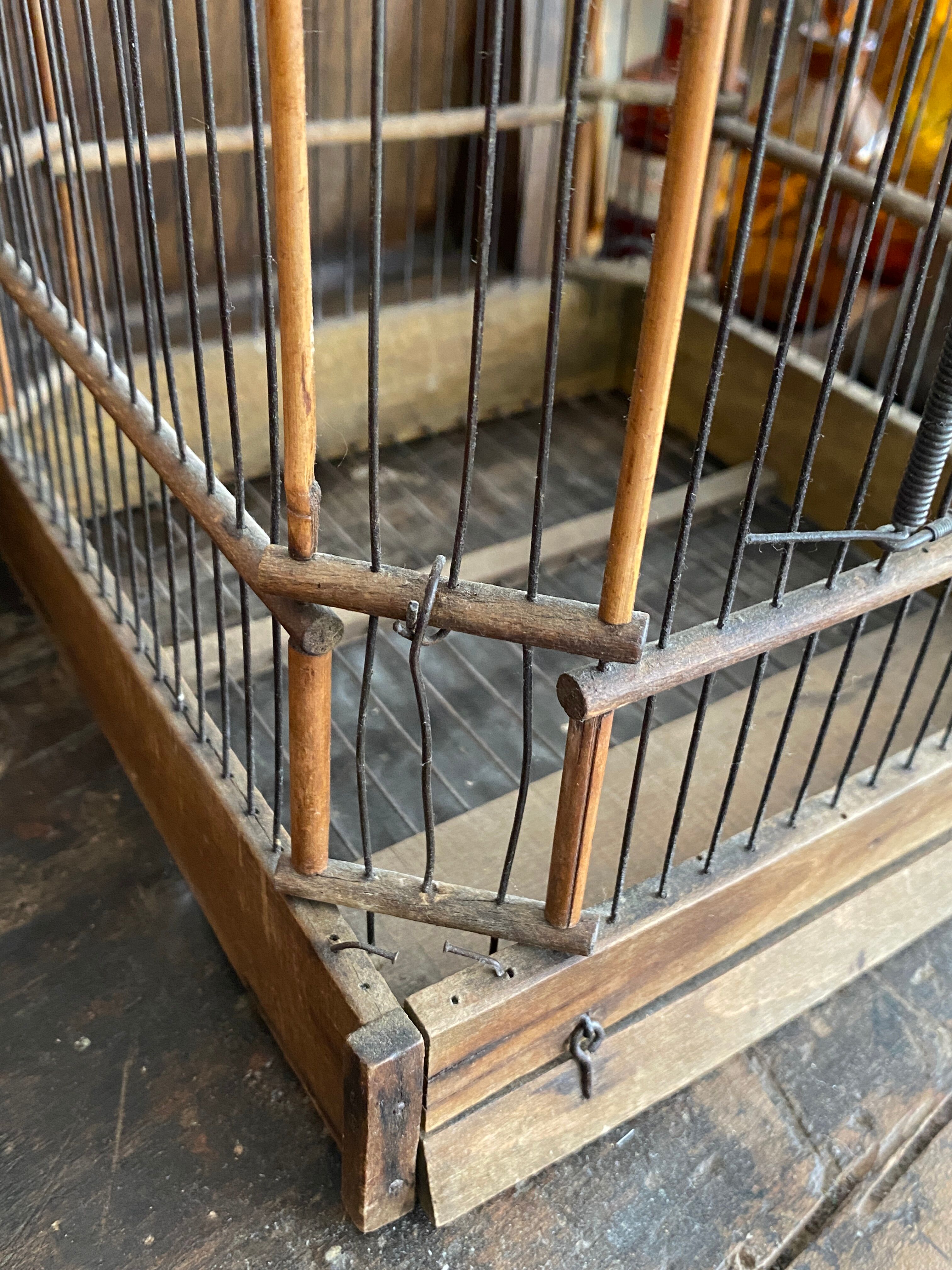 Old bird cage