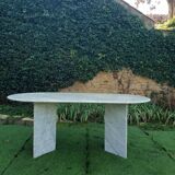 Marble dining table 1980