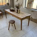 Oak and pine farm table 2m
