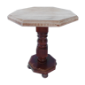 Balustered pedestal table