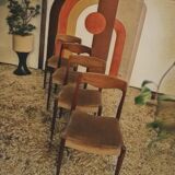 SET 4 Chaises Design Niels Otto Møller 1960