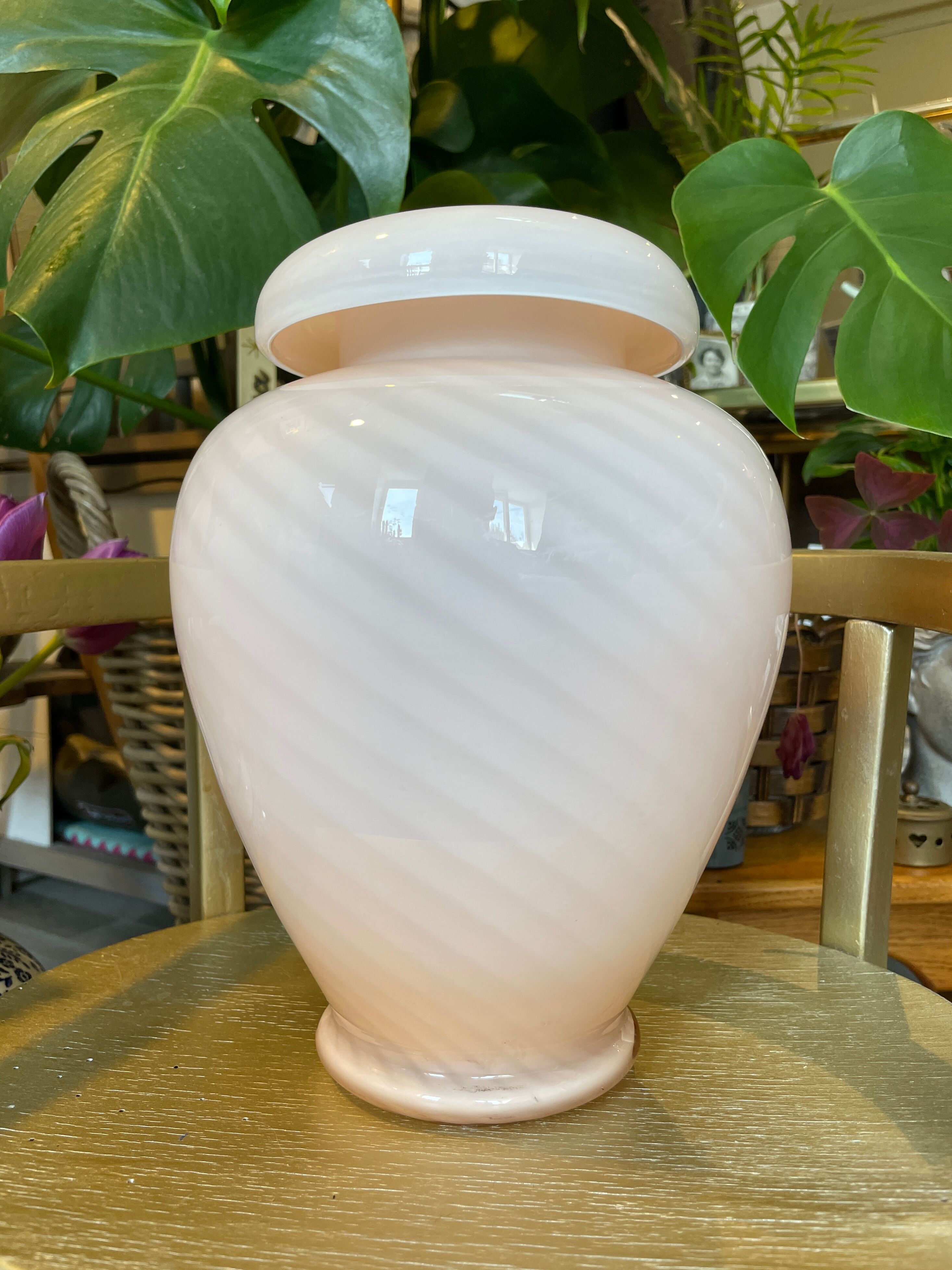 Pink vase