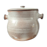 Ceramic soup pot La Hulotte, Ateliers Pierlot, Ratilly