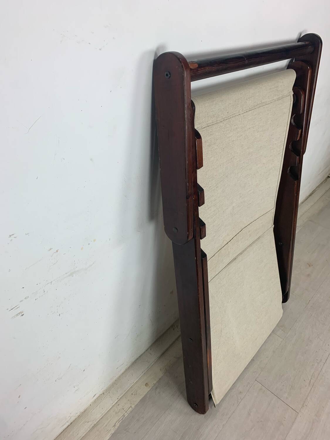 Pair of folding armchairs