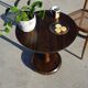 Solid wood pedestal table, Ø60cm
