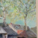 Scène de rue chinoise, huile sur toile signée