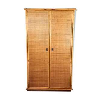 Vintage wardrobe, Dal Vera, bamboo.