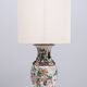 Nanking Earth-ware table lamp 1890s China