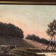 Landscape painting of Tuscany Italy