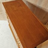 Oak chest of drawers