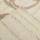 Turkish Cream & Brown Modern Vintage Rug, 179x273Cm