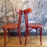 Pair of vintage bistro chairs