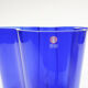 Vase en verre bleu de Alvar Aalto pour Iittala, Finlande, 1936