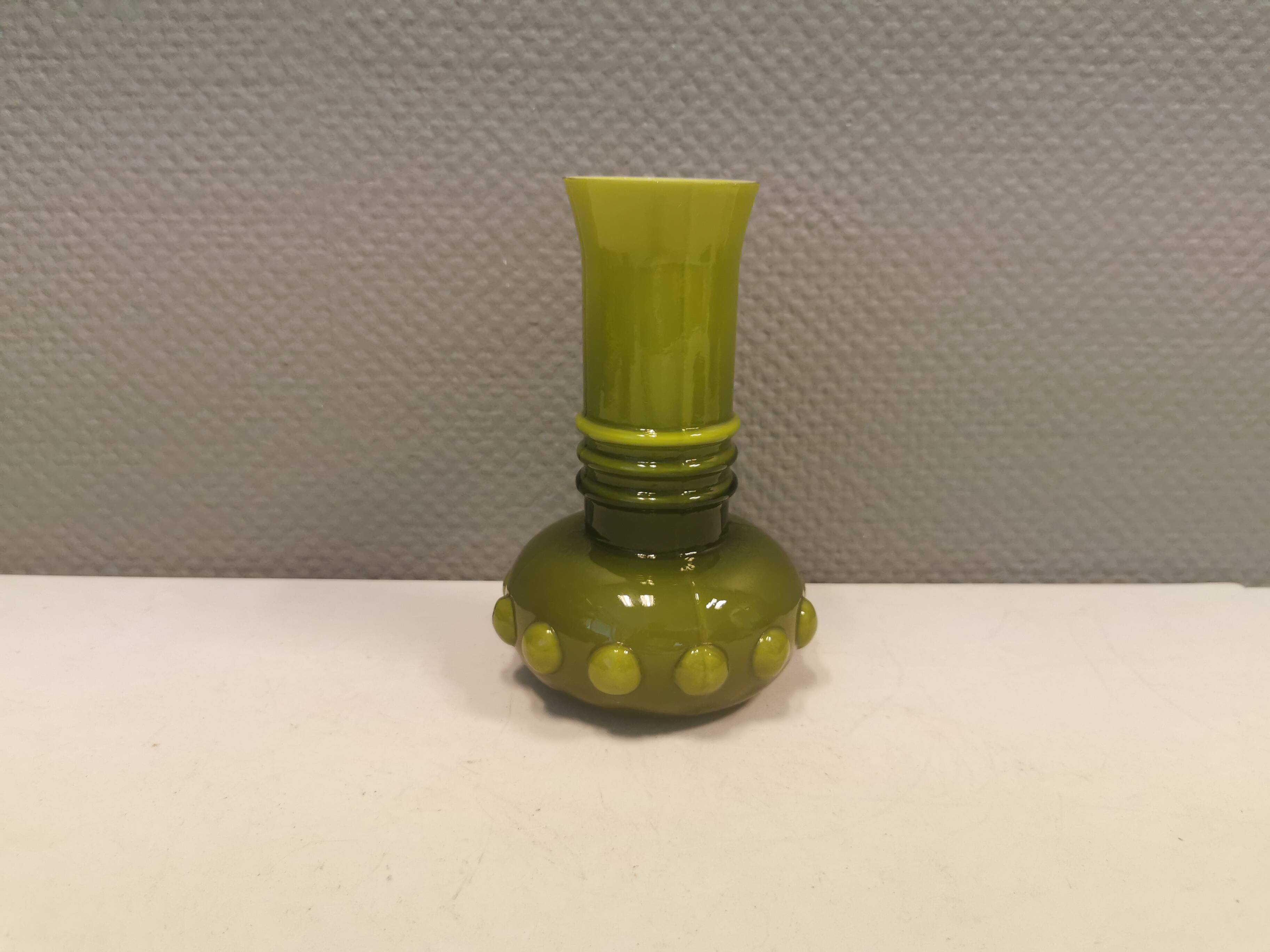 Vase de la verrerie suédoise flygsfors.