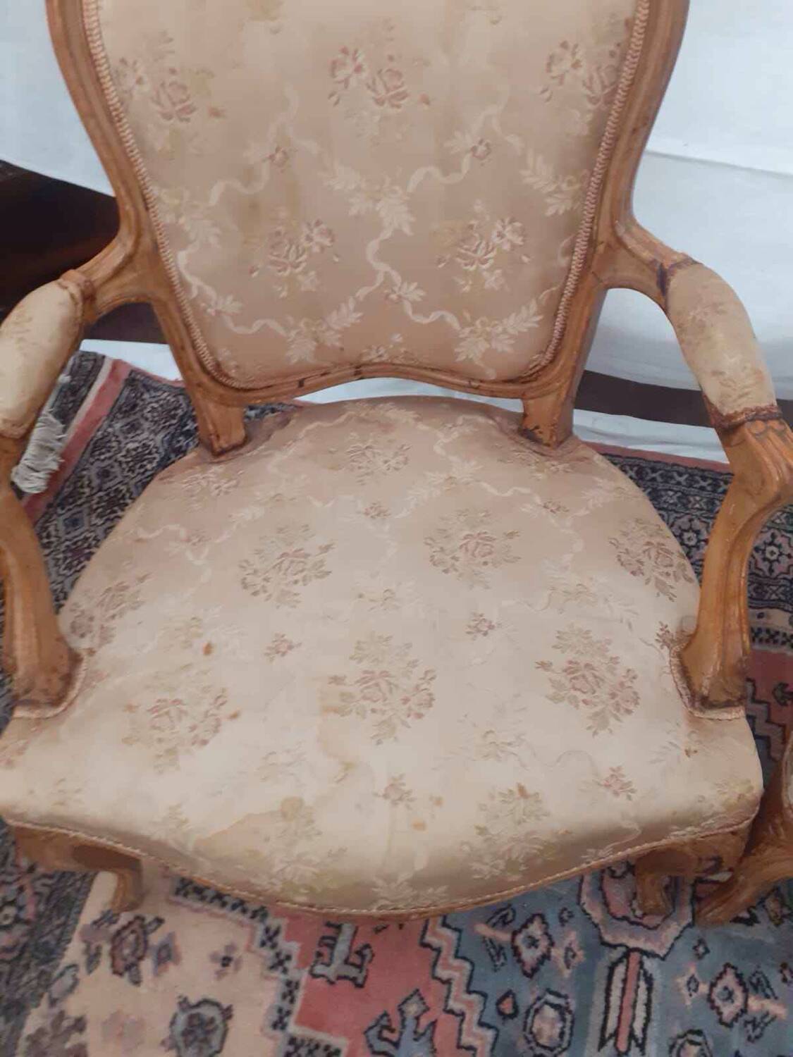 Louis XV style armchair