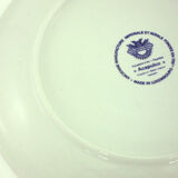 Porcelain cut plate - Acapulco Villeroy - Boch -made in Luxembourg - vintage 60s