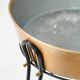 Vintage metal planter