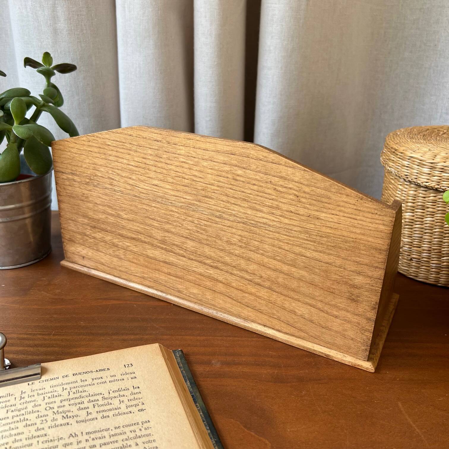 Wooden mail holder “my heart”