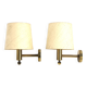 Set of 2 "V-18" metal wall lights, Bergboms, Sweden, 1960