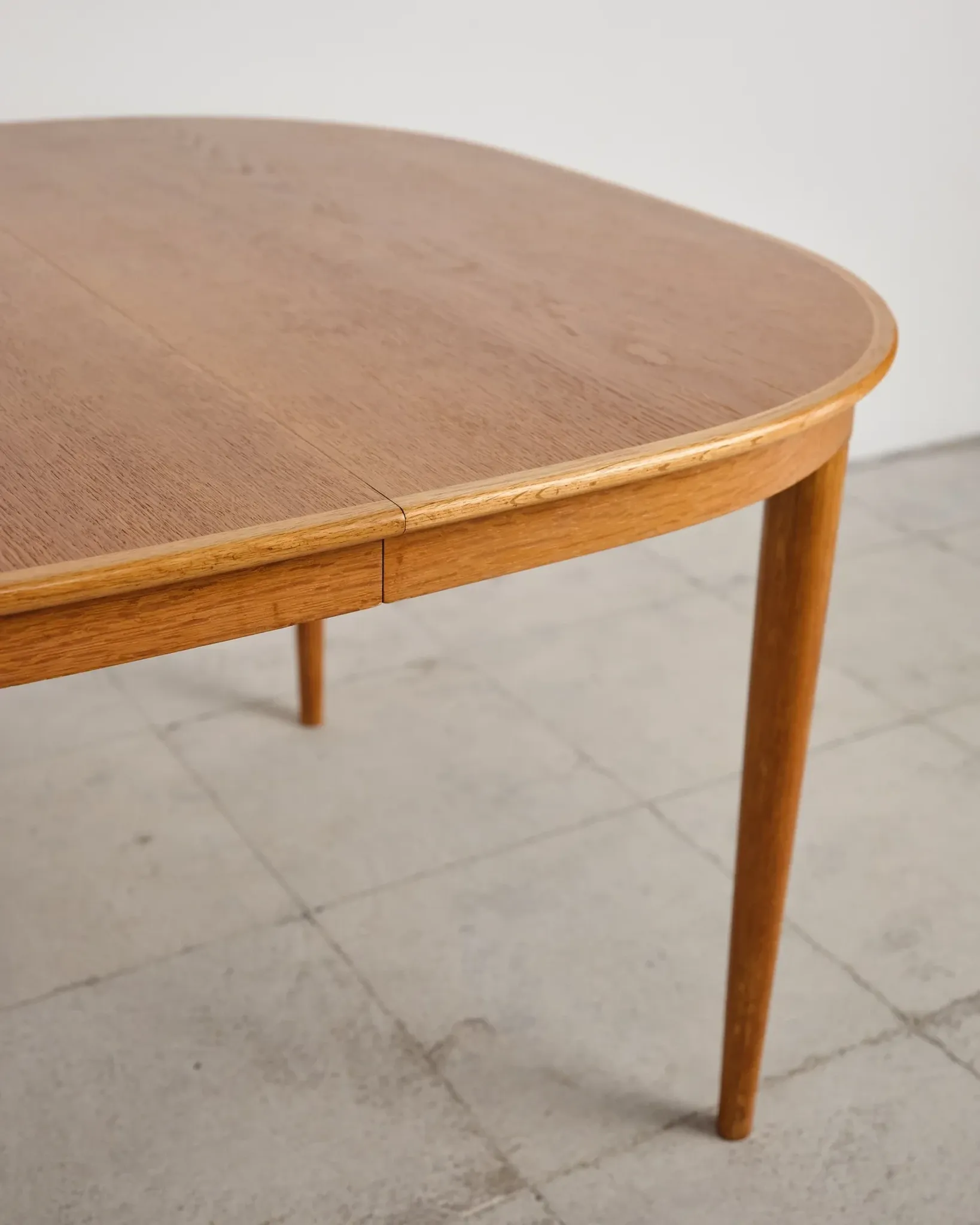 Table extensible en chêne par Skovmand & Andersen, Danemark, années 60