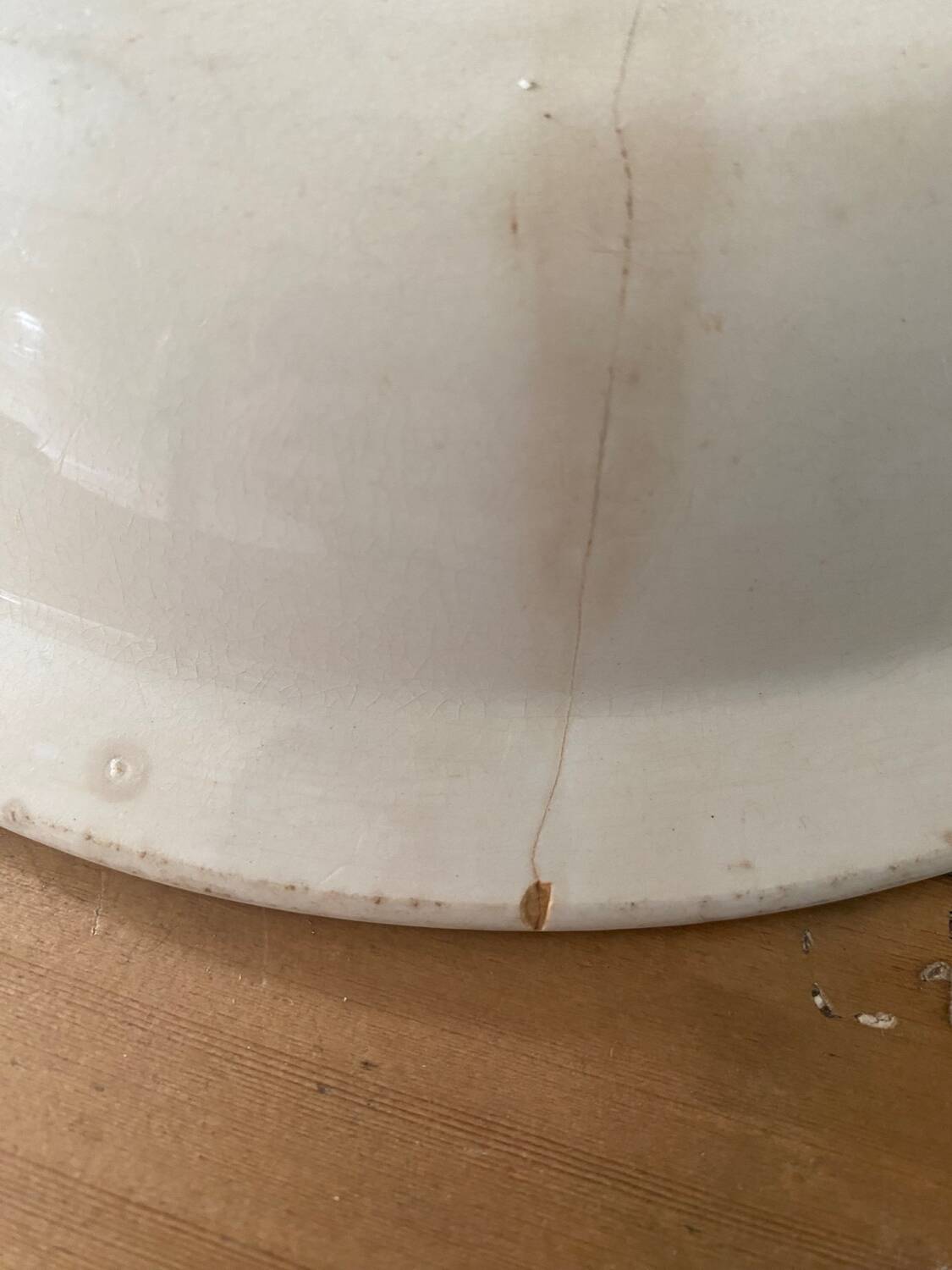 Saladier BFK Boch Frères Keramis modèle Capucines