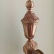 Pair of bronze wall lights