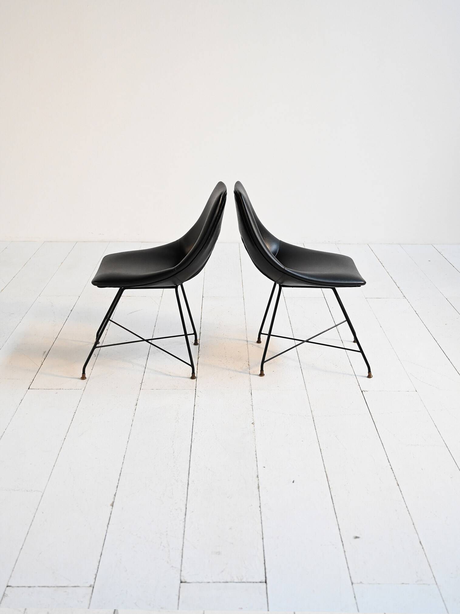 Pair of “Cosmos” chairs by Augusto Bozzi
