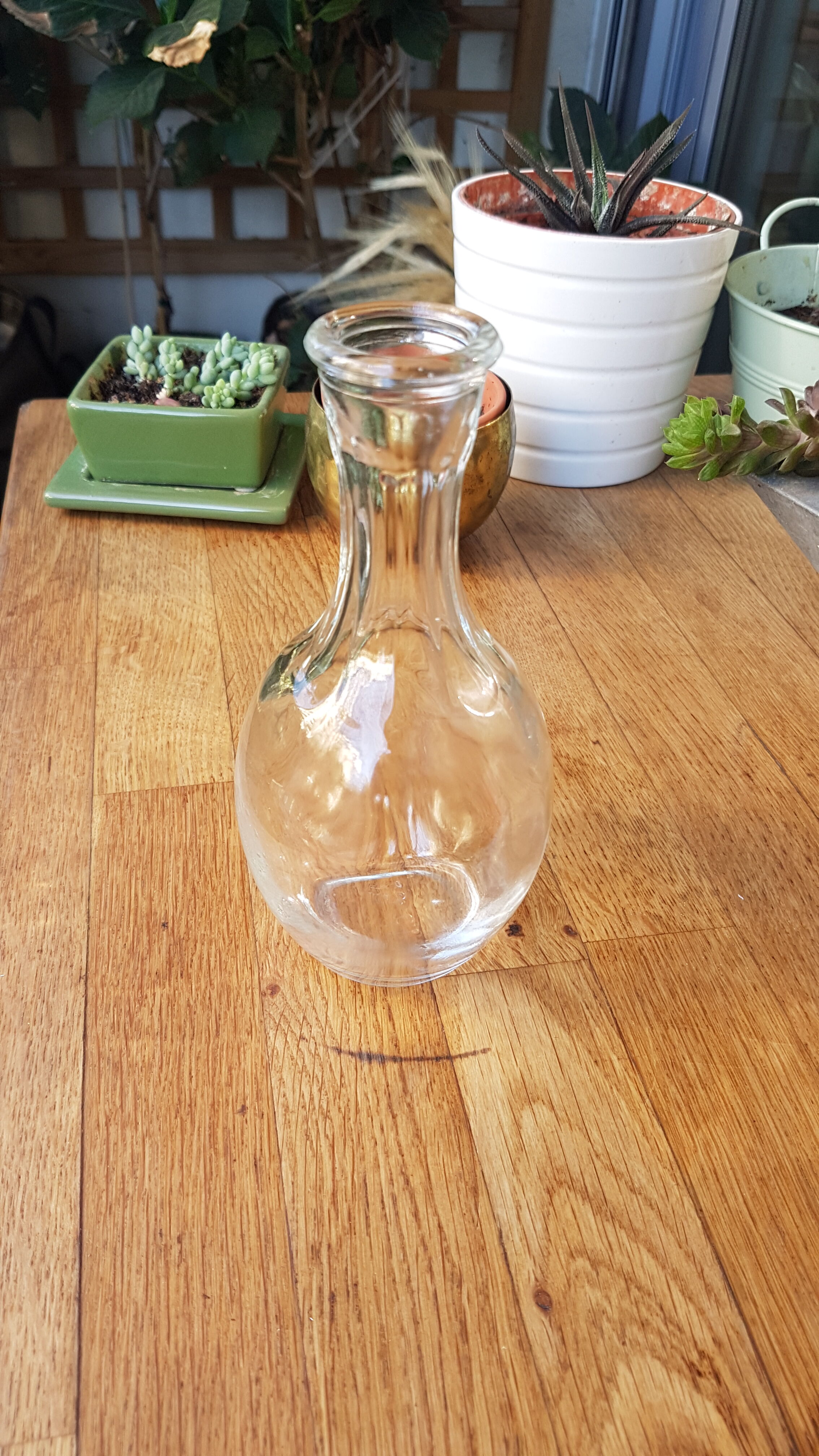 Glass vase