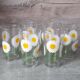 Service at orangeade daisies