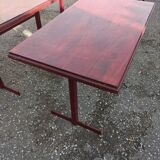 Bistro lot 9 tables and 16 chairs mahieu Jule bry