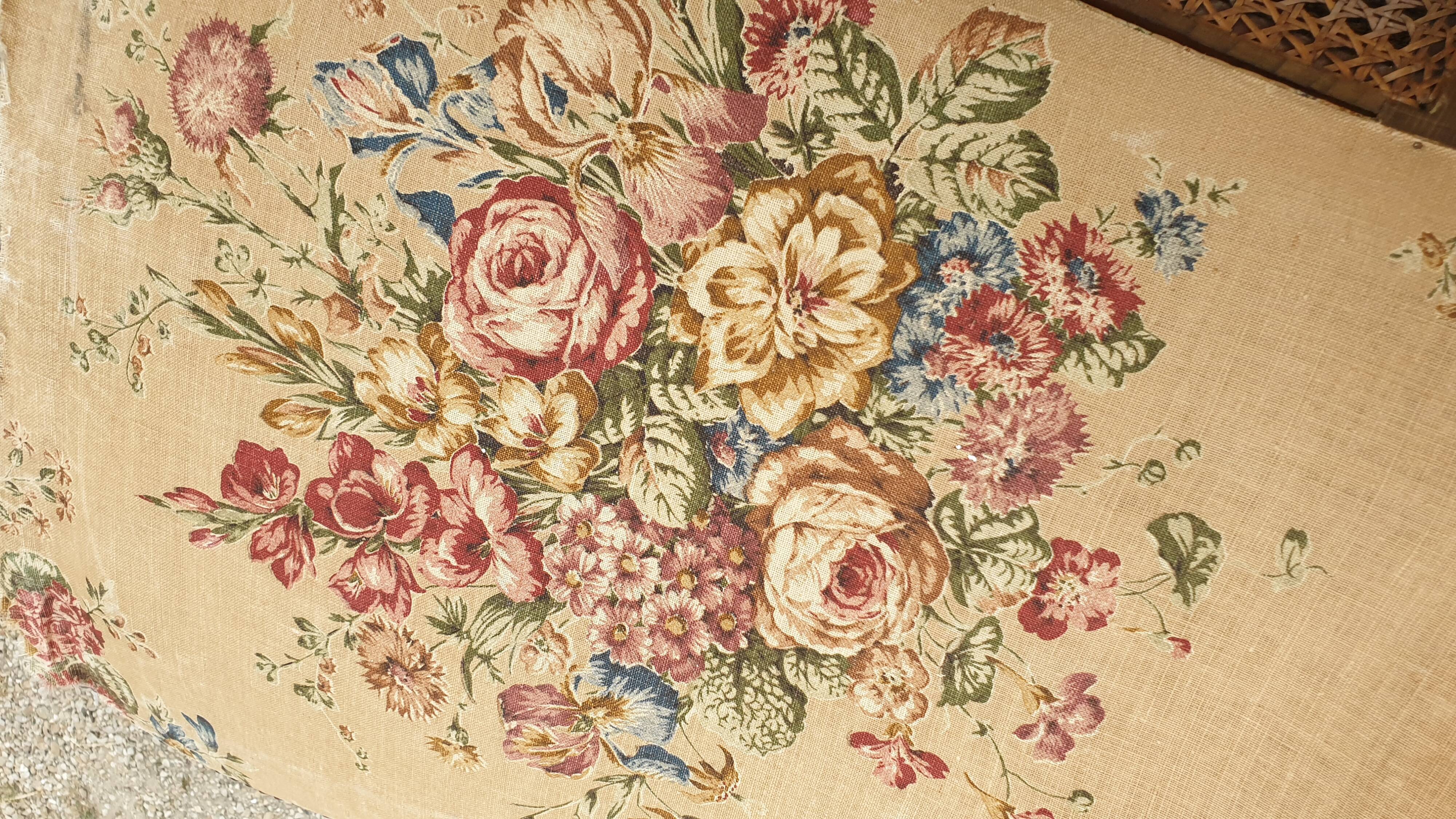 Pair of armchairs in walnut 1930