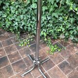 70s design parrot coat rack in chrome metal