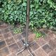 70s design parrot coat rack in chrome metal