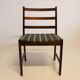 Ensemble de quatre chaises, années 60