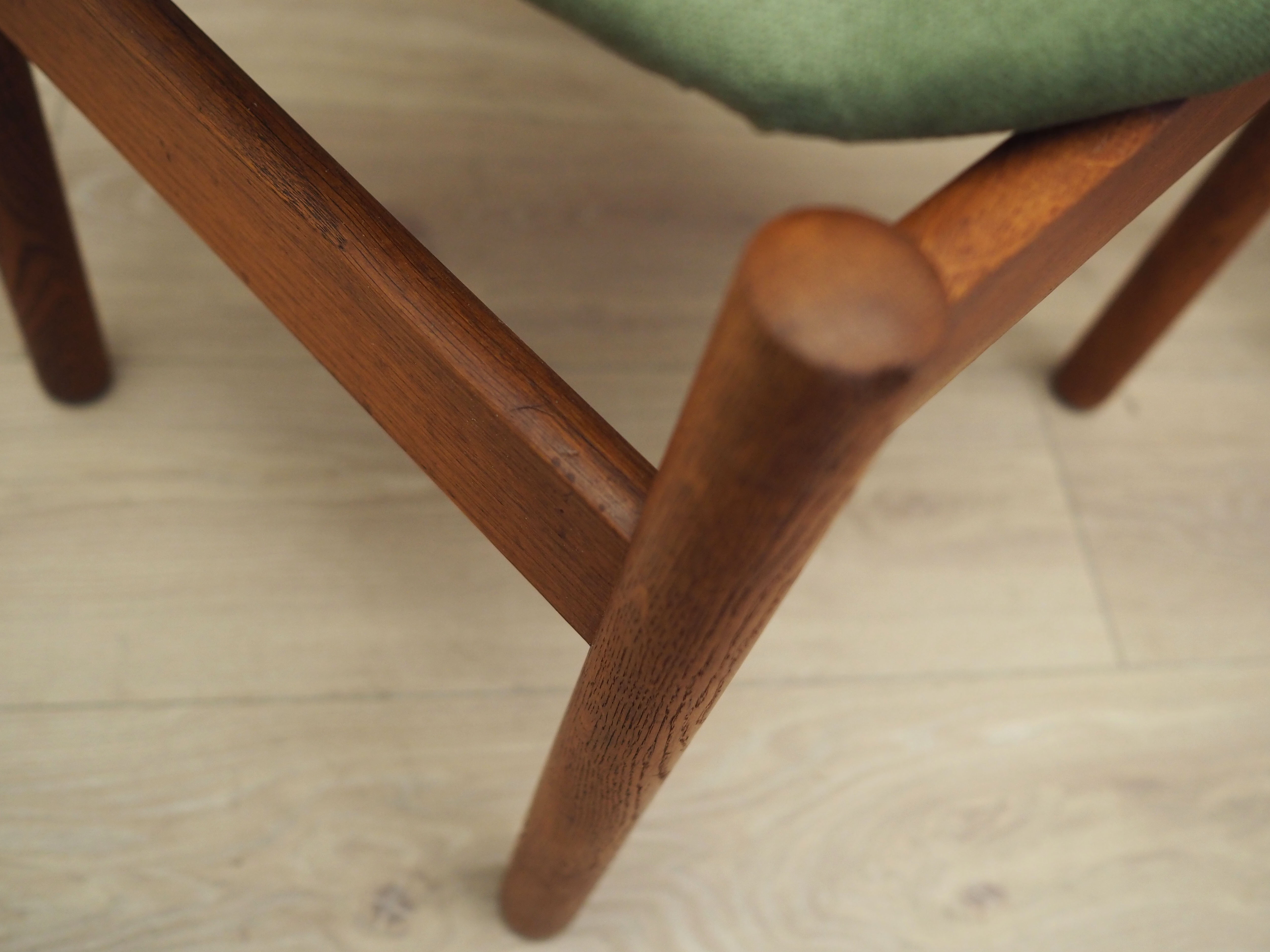 Set of two oak chairs, Danish design, 1960s, designer: Jørgen Baekmark, manufacturer: FDB Møbler
