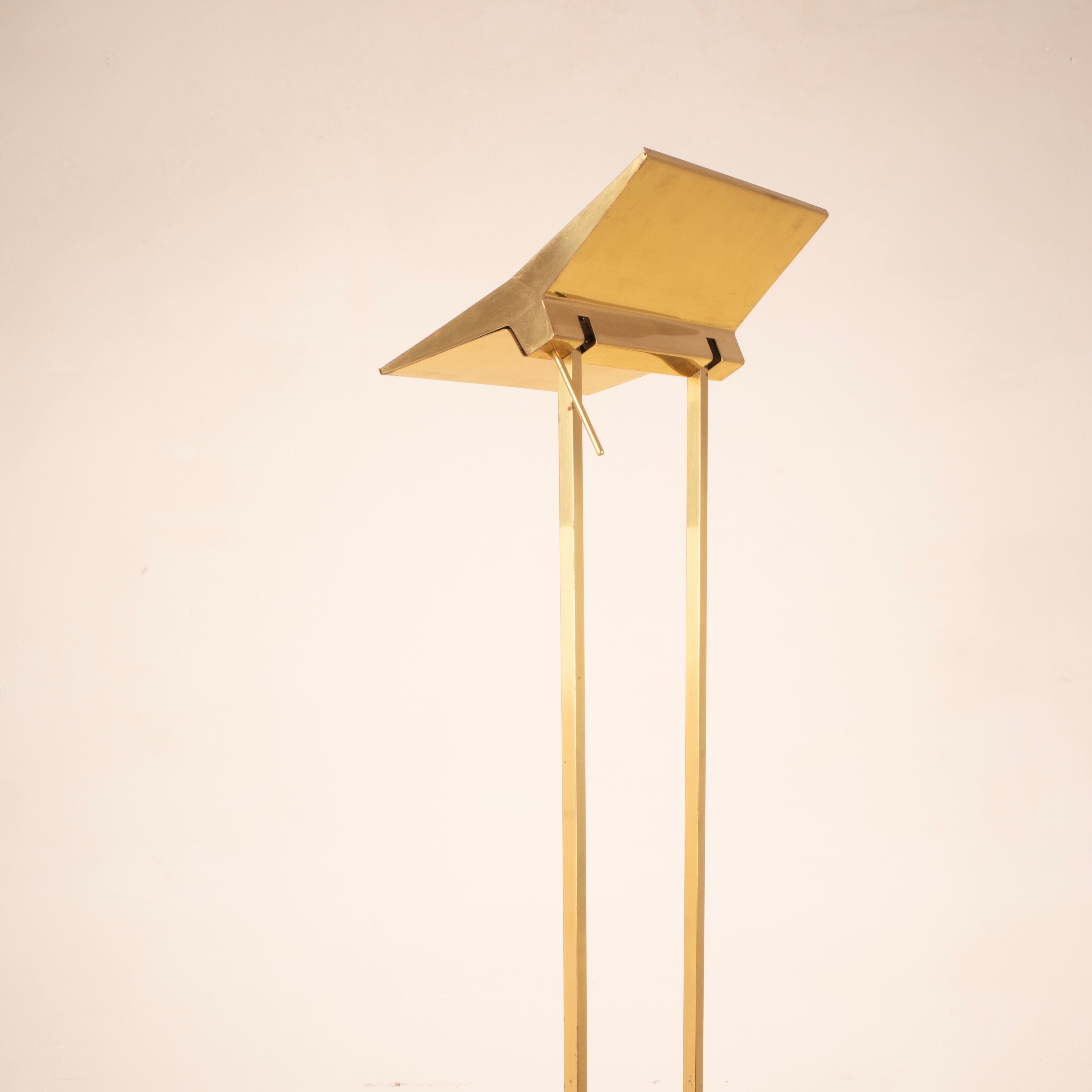 Concord Solid Brass Floor Lamp by Marco Zotta