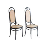 Chaises modèle Long John 207R par Michael Thonet, années 1970
