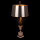 Bronze "reed" lamp, 1970s