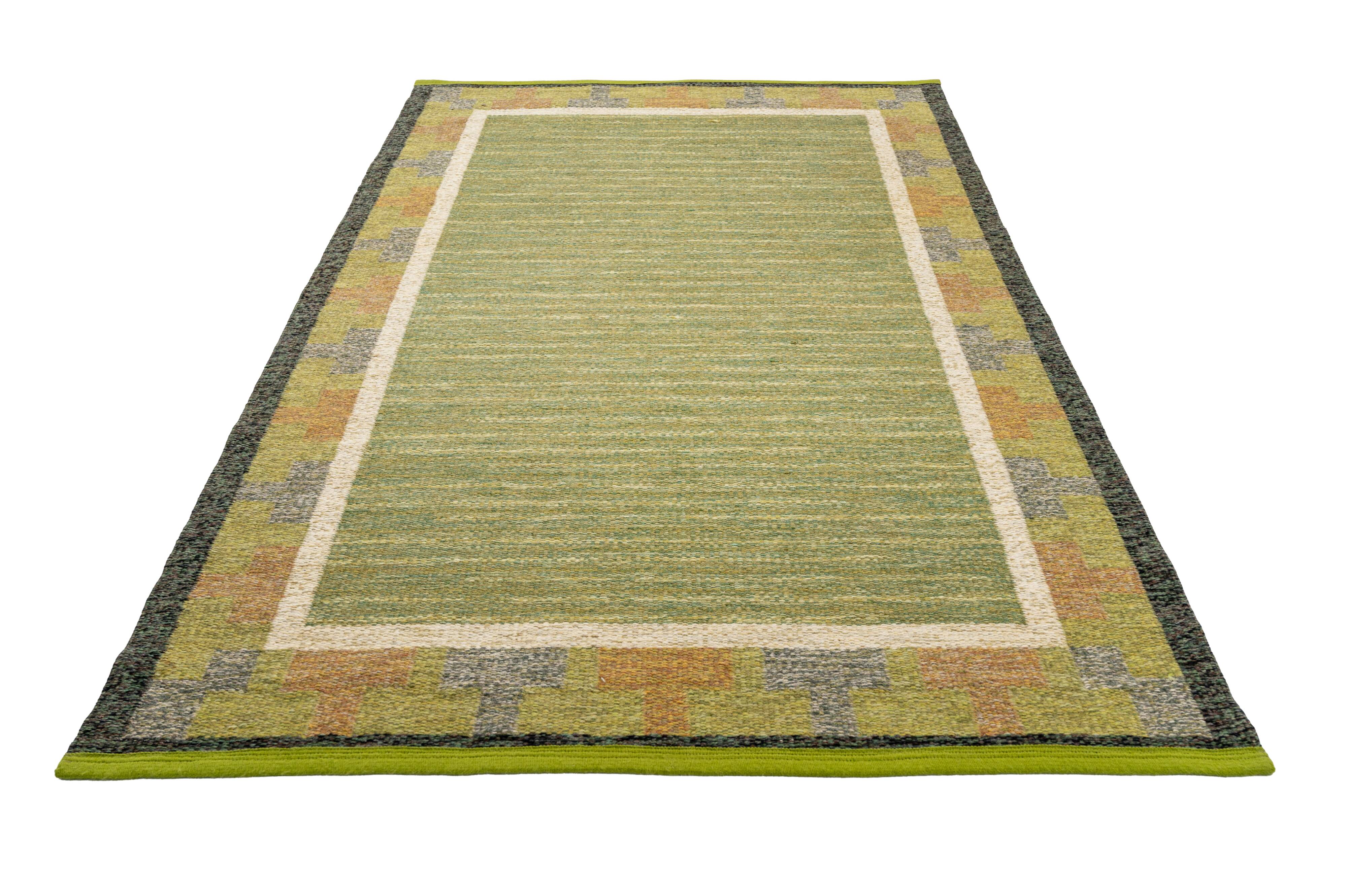 Scandinavian Mid-Century Modern Rug, 1960s