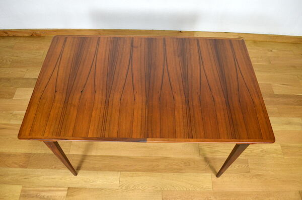 Table danoise en palissandre de rio Henry Rosengren Hansen 1960