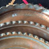 Series of 3 copper trays