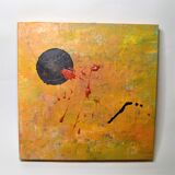 Lyrical abstraction painting