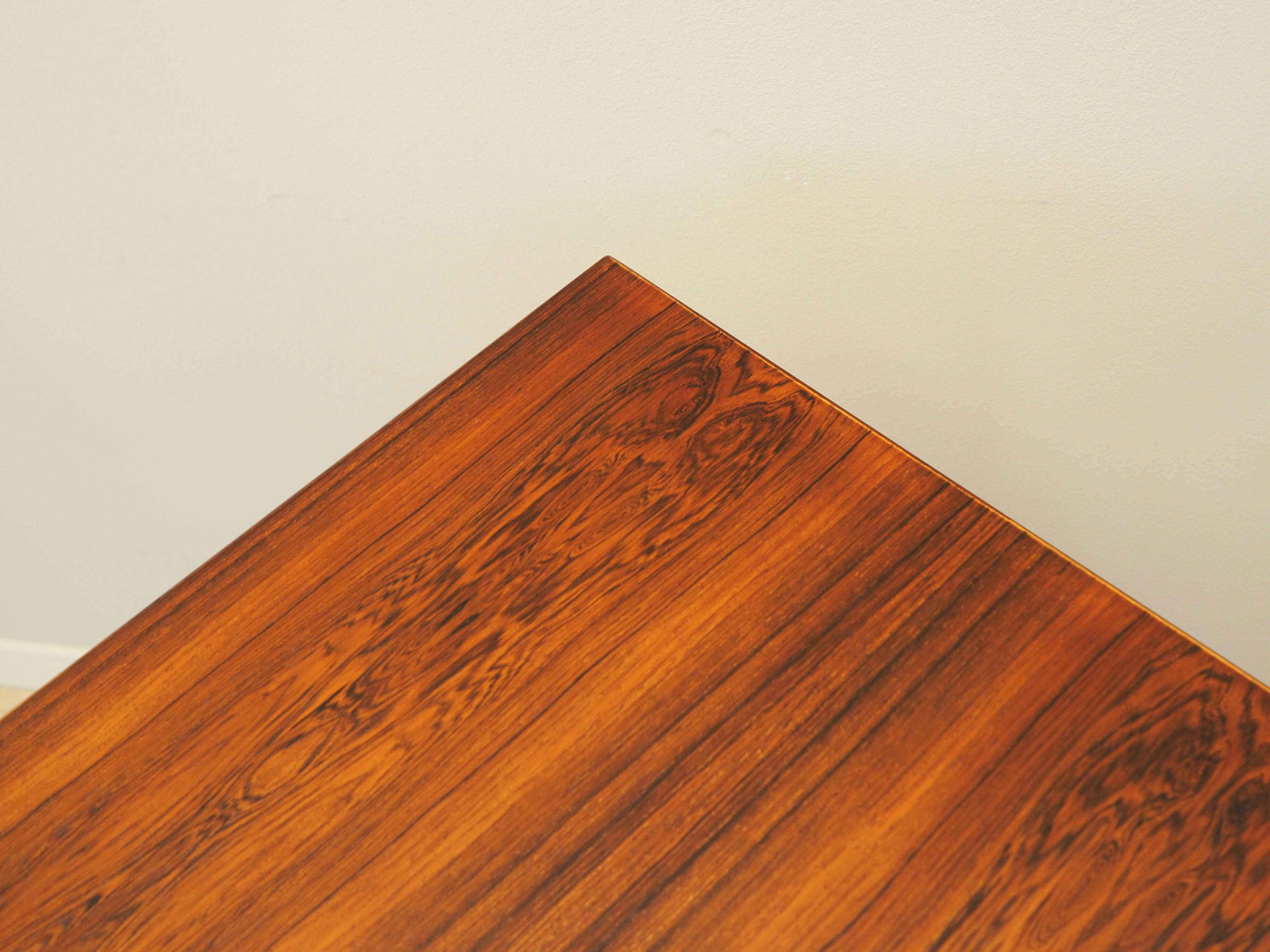 Rosewood desk, Danish design, 1970s, manufacturer: C.F.C. Silkeborg