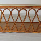 Shelf rattan