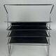 1960s/1970s Newspaper Holder Metal Plastic Space Age Mid Century